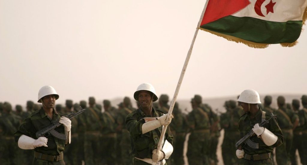 Sahrawi Arabische Democratische Republiek (februari 1976) te herdenken - Foto ANP - Eve Coulon