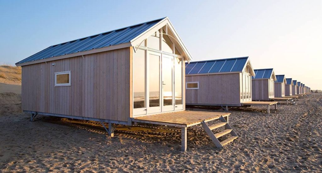 Strandhuisjes Kijkduin