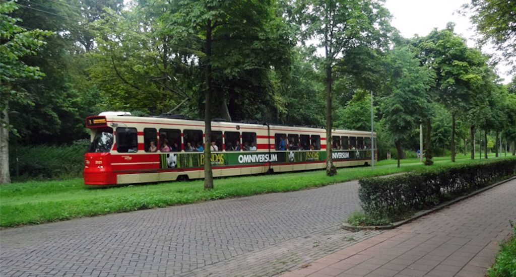 Tram op Scheveningse Weg