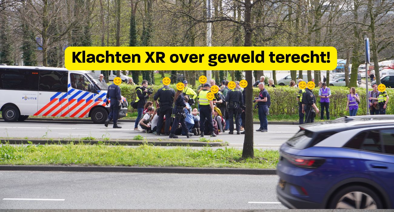 arrestaties bij xr demonstraties